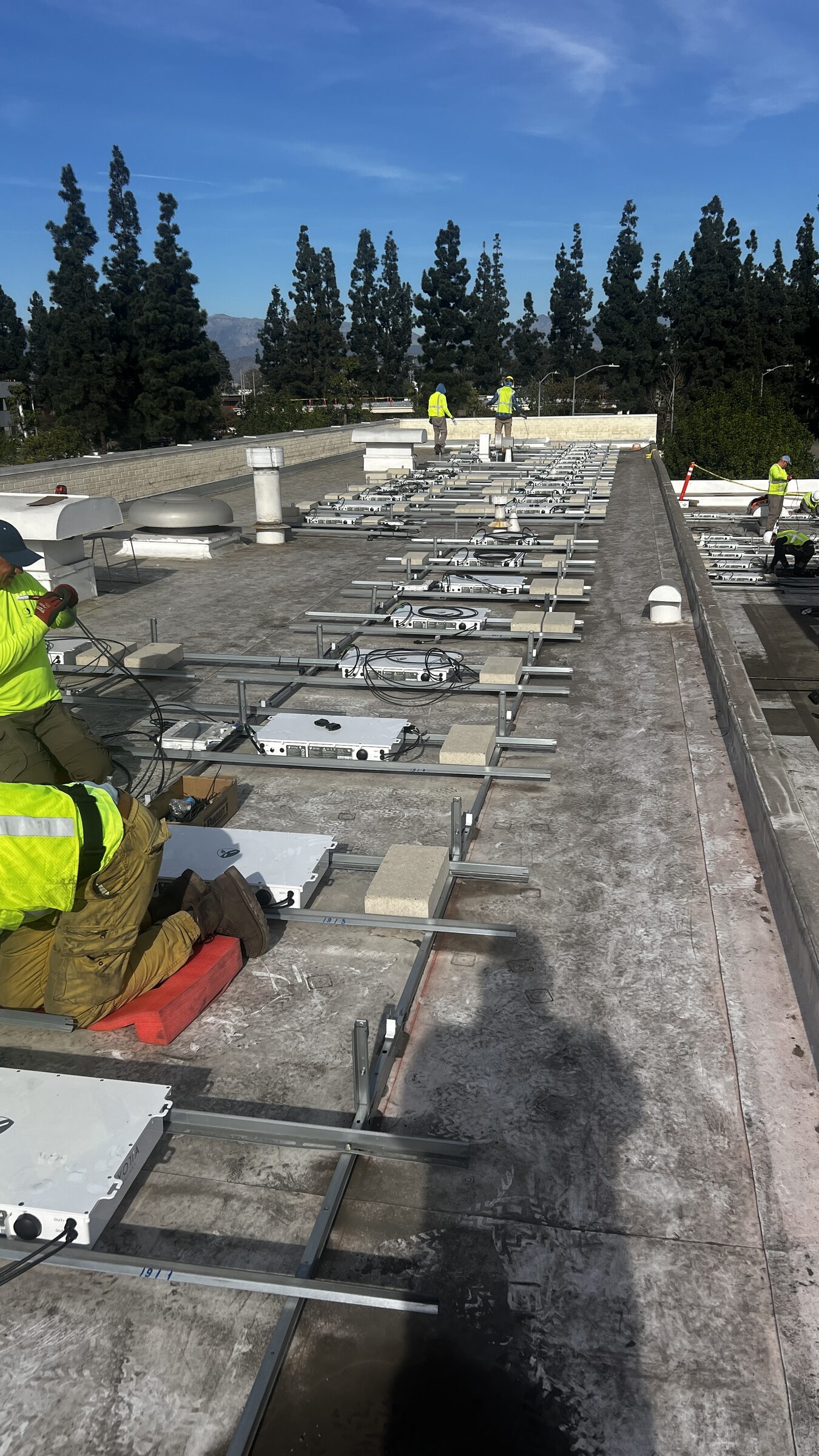 Solar installation in City of Industry, California