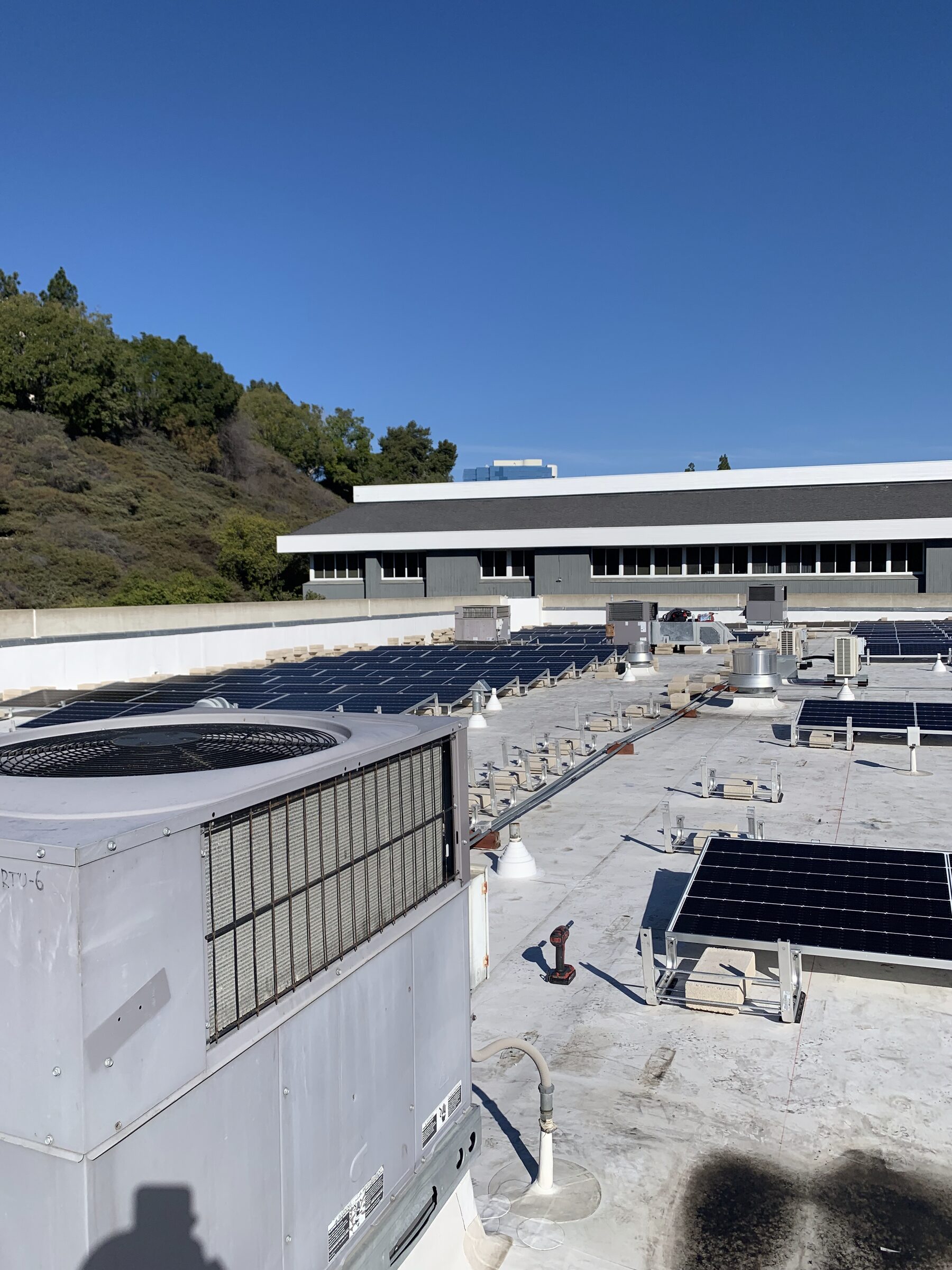 Solar installation in San Diego, California