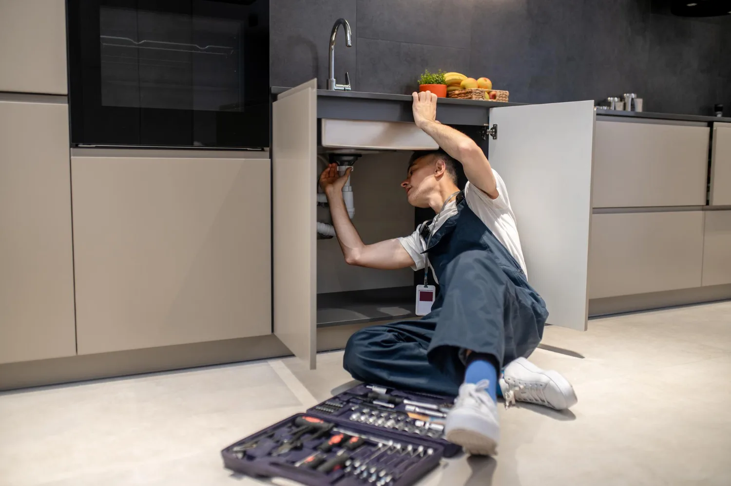 Kitchen installation in Orange County by PatriotFix